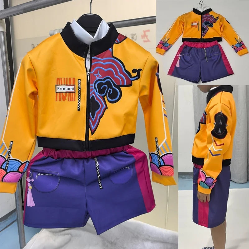 K-Pop Rumi Zoey Mira Demon Hunters Cosplay Costume for Girl Halloween