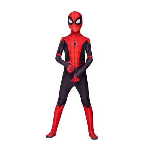 Spiderman Cosplay Fantasy Costumes Jumpsuit for Boys Girls Miles