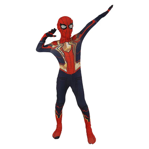 Spiderman Cosplay Fantasy Costumes Jumpsuit for Boys Girls Miles