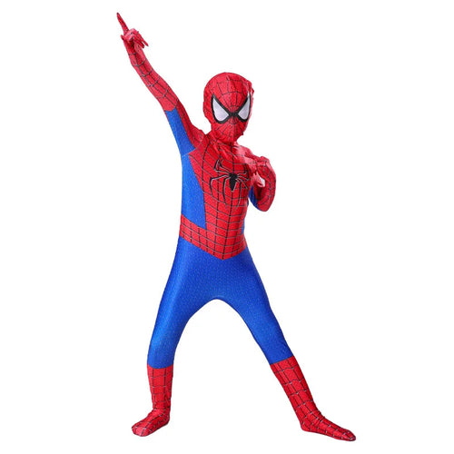 Spiderman Cosplay Fantasy Costumes Jumpsuit for Boys Girls Miles