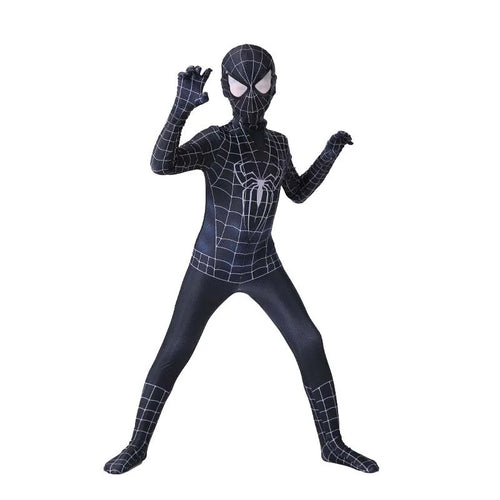 Spiderman Cosplay Fantasy Costumes Jumpsuit for Boys Girls Miles