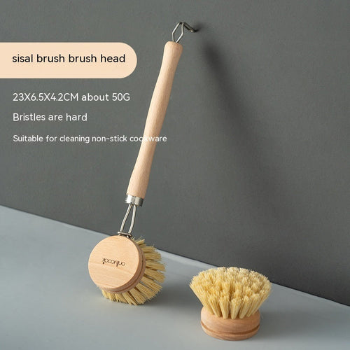 Premium Wok Cleaning Brushes – Horse Hair, Sisal & Palm Options for