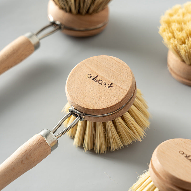 Premium Wok Cleaning Brushes – Horse Hair, Sisal & Palm Options for