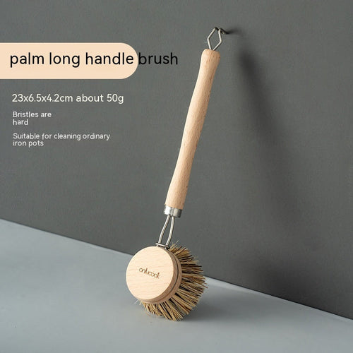 Premium Wok Cleaning Brushes – Horse Hair, Sisal & Palm Options for