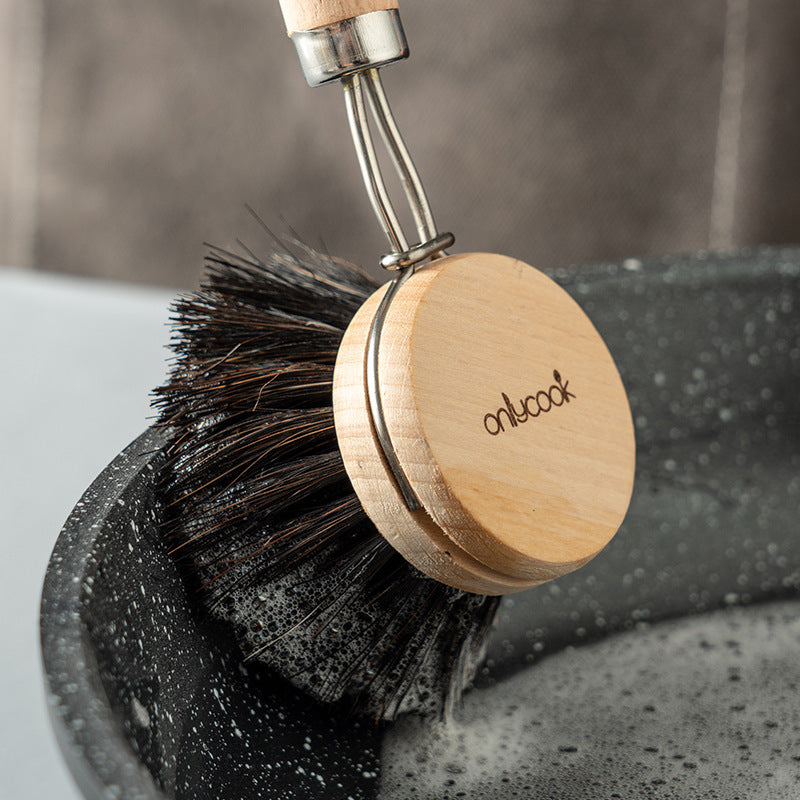 Premium Wok Cleaning Brushes – Horse Hair, Sisal & Palm Options for