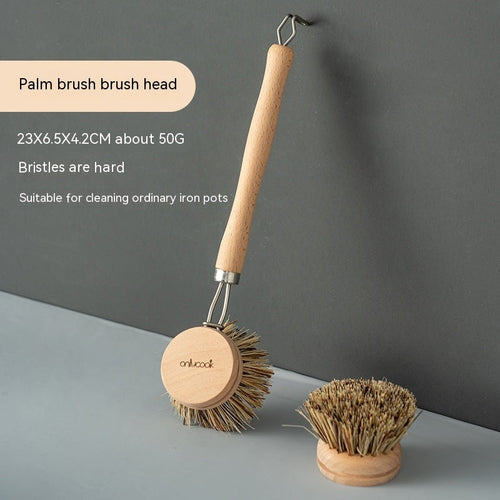 Premium Wok Cleaning Brushes – Horse Hair, Sisal & Palm Options for